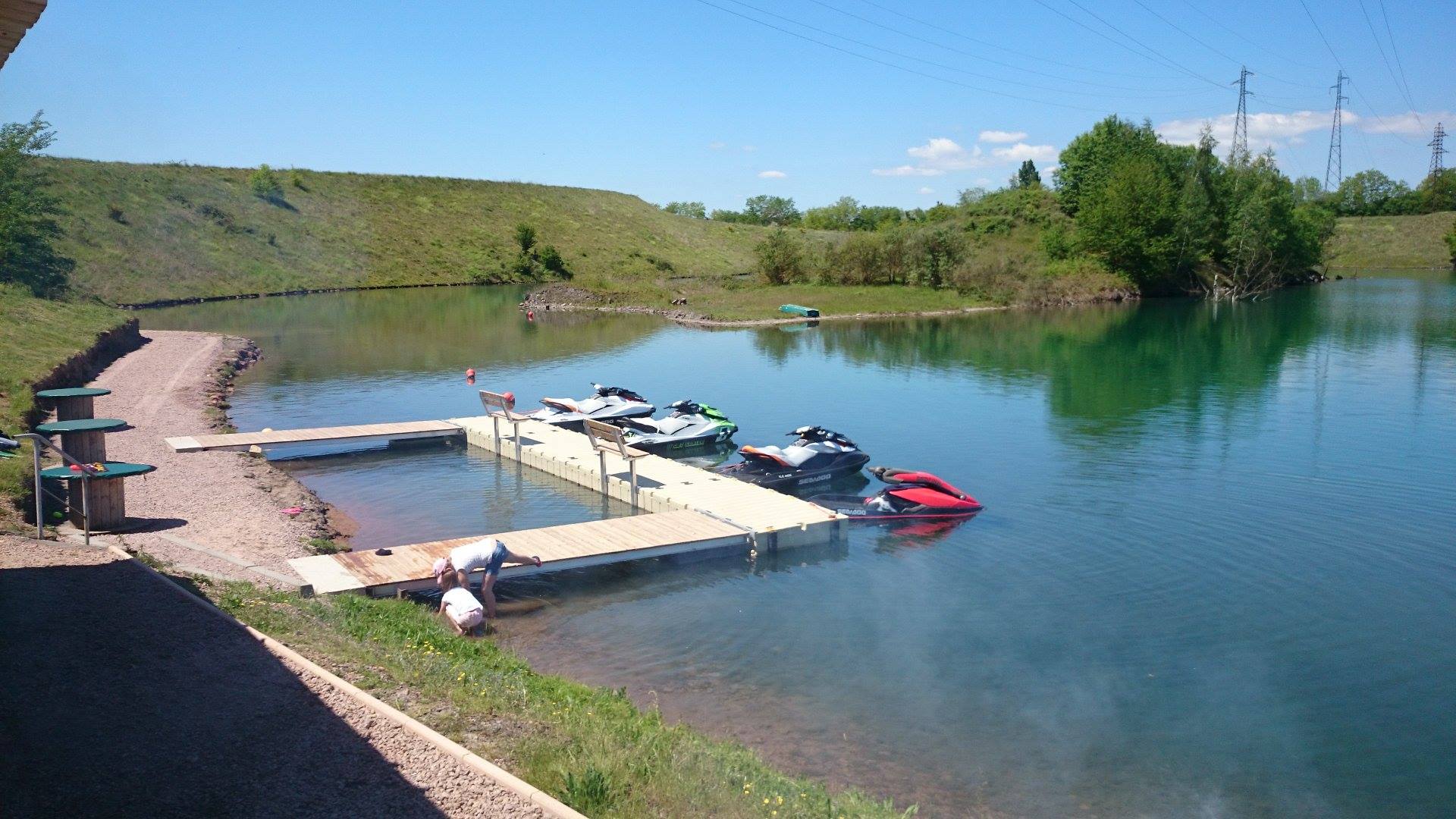 Le plan d'eau de Barrat Le plan d'eau de Barrat